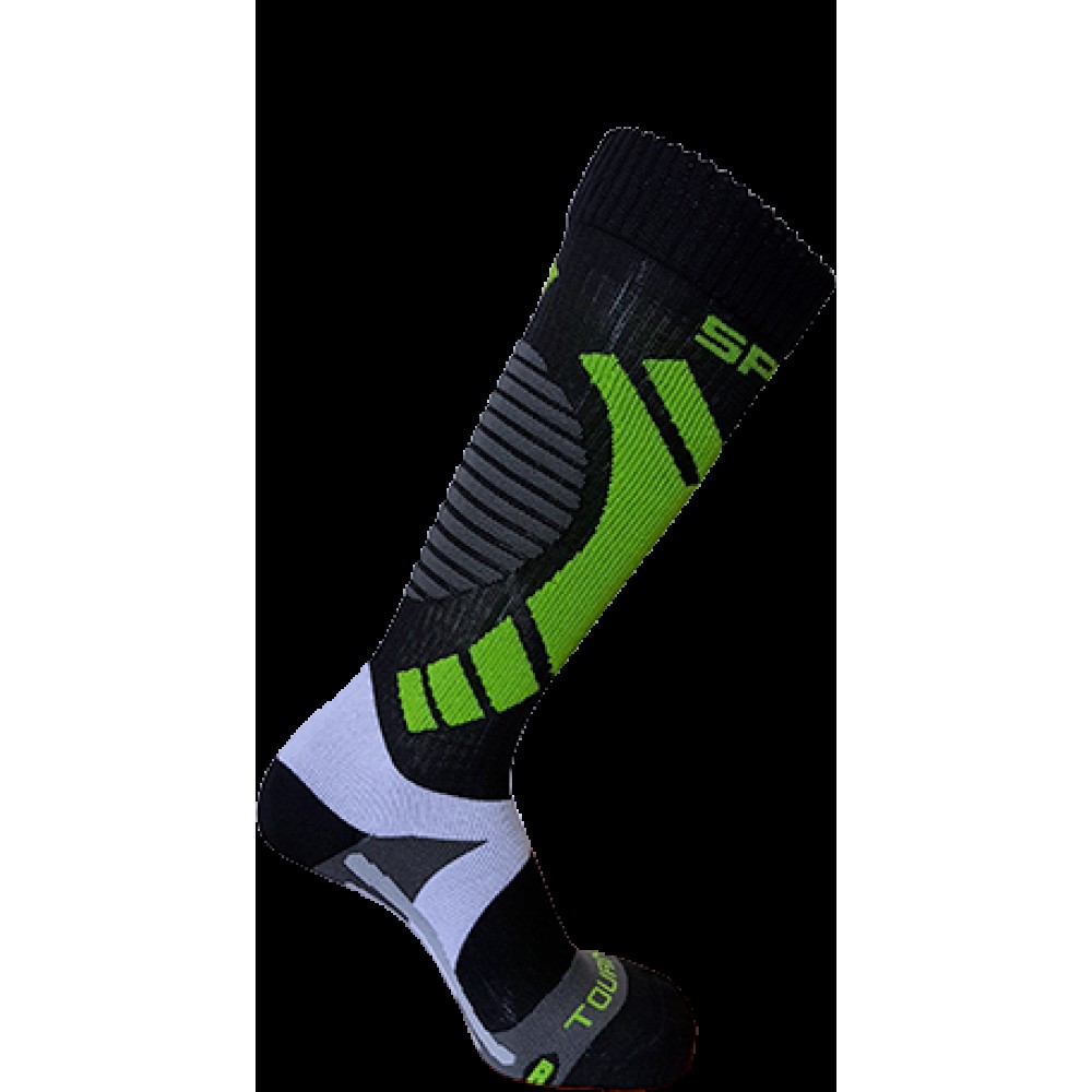Горнолыжные носки Spring 881 black-green L(43-46)