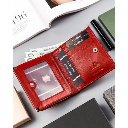 Кошелек женский Cavaldi RD-16-GCL RED Кошелек женский Cavaldi RD-16-GCL RED