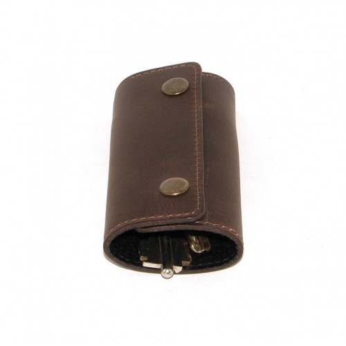 Ключница DNK Leather DNK Keys-S col.F коричневая Ключница DNK Leather DNK Keys-S col.F коричневая
