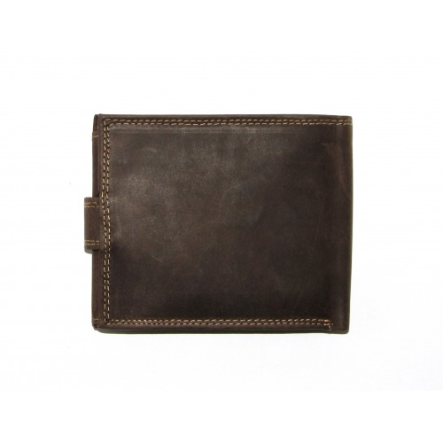 Кошелек мужской DNK Leather N992L-CHM BROWN коричневый Кошелек мужской DNK Leather N992L-CHM BROWN коричневый