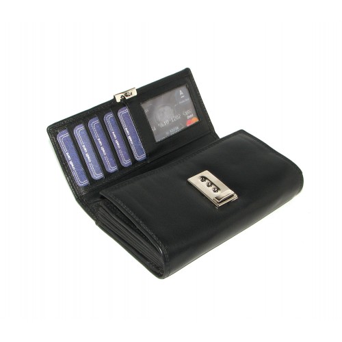 Кошелек женский Cavaldi 107 BLACK Кошелек женский Cavaldi 107 BLACK