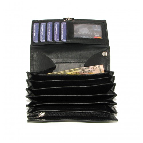 Кошелек женский Cavaldi 107 BLACK Кошелек женский Cavaldi 107 BLACK