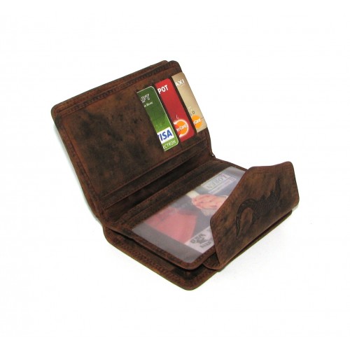 Кошелек женский Always Wild N17-H BROWN CR Кошелек женский Always Wild N17-H BROWN CR