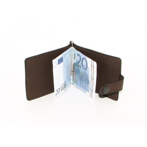 Зажим для денег DNK Euro Clamp col.F коричневый Зажим для денег DNK Euro Clamp col.F коричневый