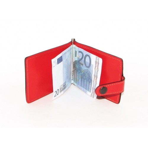 Зажим для денег DNK Euro Clamp col.H красный Зажим для денег DNK Euro Clamp col.H красный