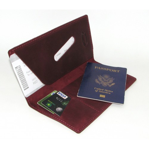 Дорожный органайзер DNK Leather DNK Travel H col.L бордовый