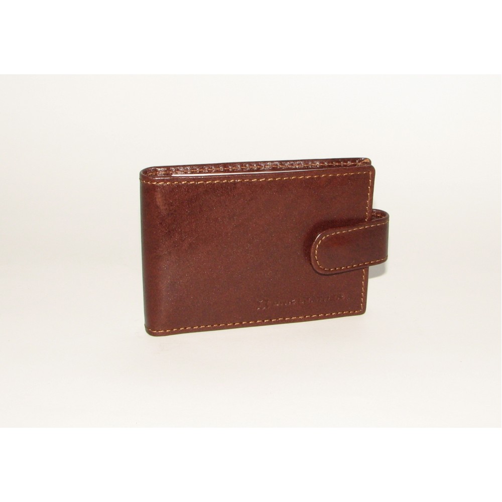 Визитница DNK Leather TW-02-VT BROWN коричневая