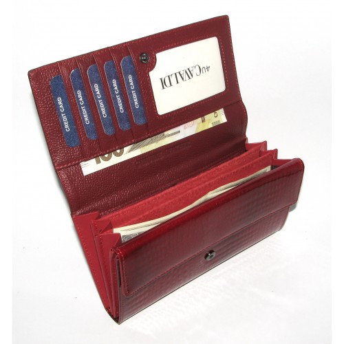 Кошелек женский Cavaldi H22-1-RS RED Кошелек женский Cavaldi H22-1-RS RED