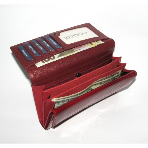 Кошелек женский Cavaldi H22-1-RS RED Кошелек женский Cavaldi H22-1-RS RED