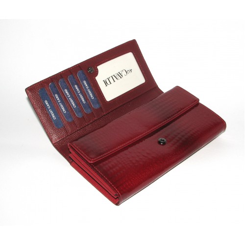 Кошелек женский Cavaldi H22-1-RS RED Кошелек женский Cavaldi H22-1-RS RED
