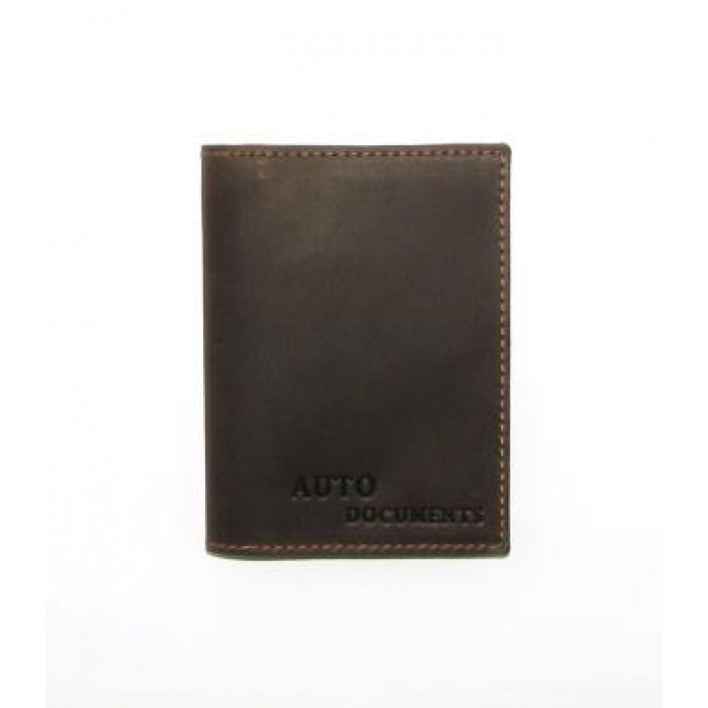 Обложка для автодокументов DNK Leather DNK Auto H col.F коричневая