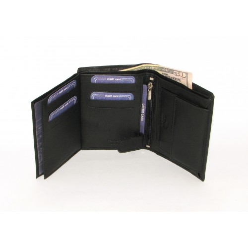Кошелек мужской Paul Rossi N4-GTN BLACK Кошелек мужской Paul Rossi N4-GTN BLACK