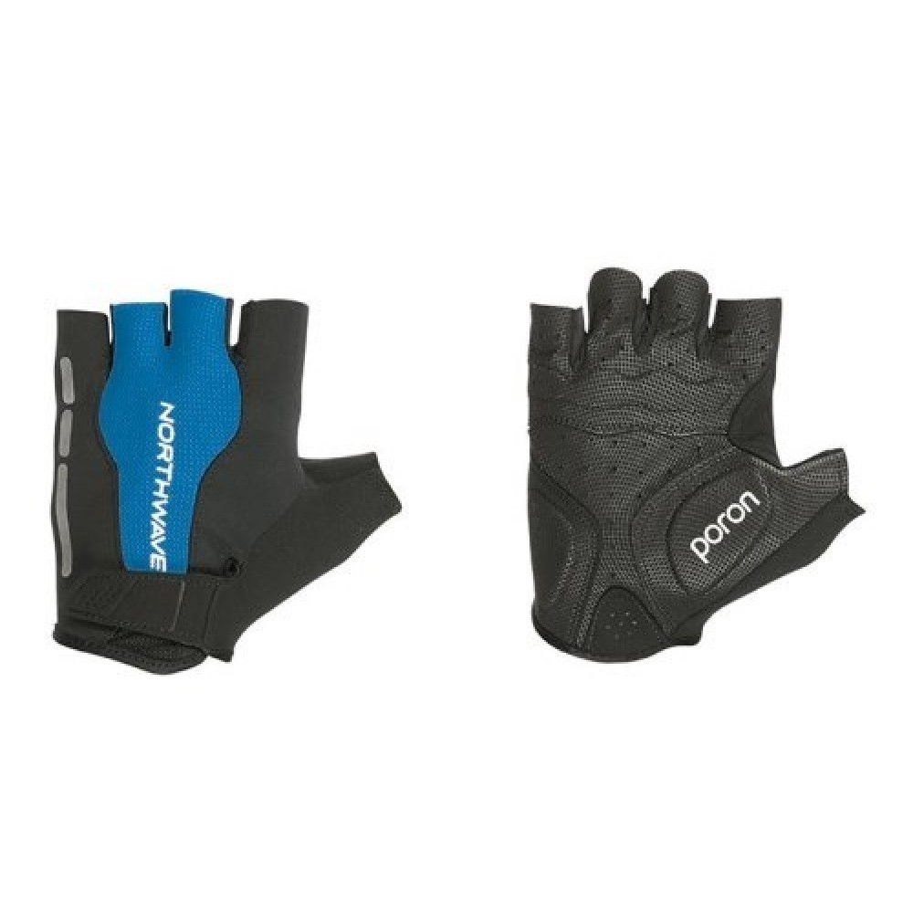 Велоперчатки NORTHWAVE C89172085 BLACK-BLUE M