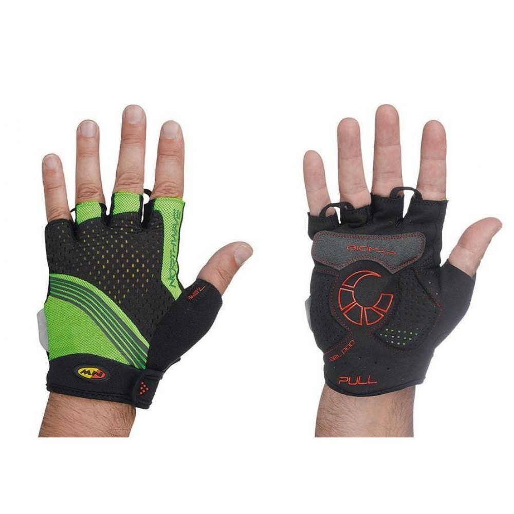 Велоперчатки NORTHWAVE C89142003 GREEN FLUO L