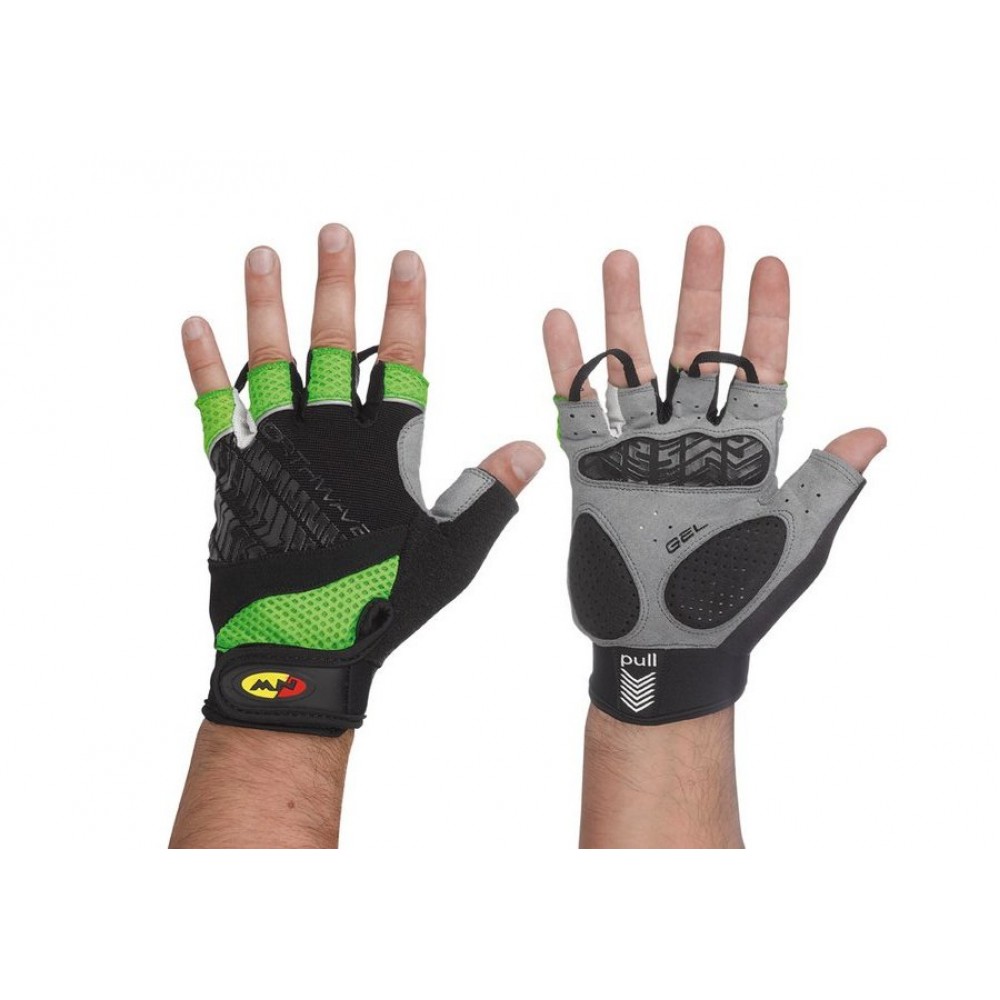 Велоперчатки NORTHWAVE C89122007 Black-Green XL
