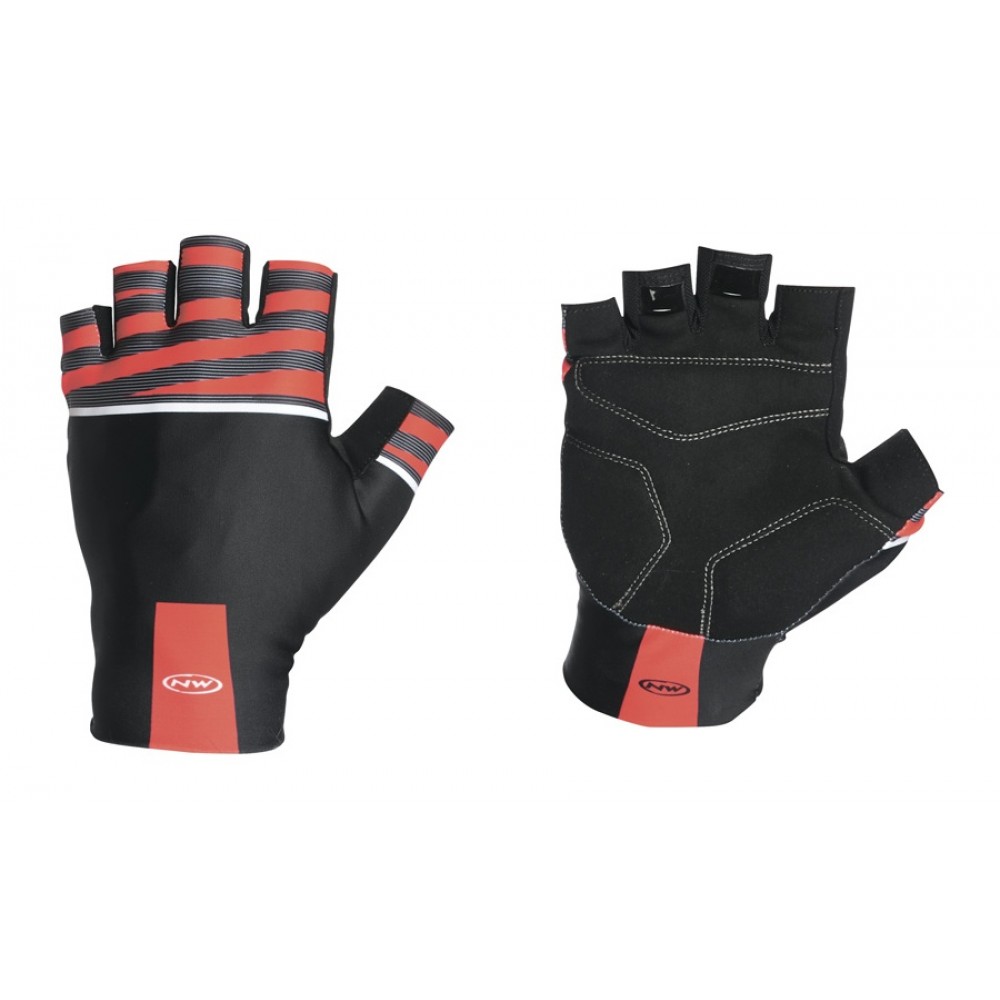 Велоперчатки NORTHWAVE C89172097 BLACK-RED L