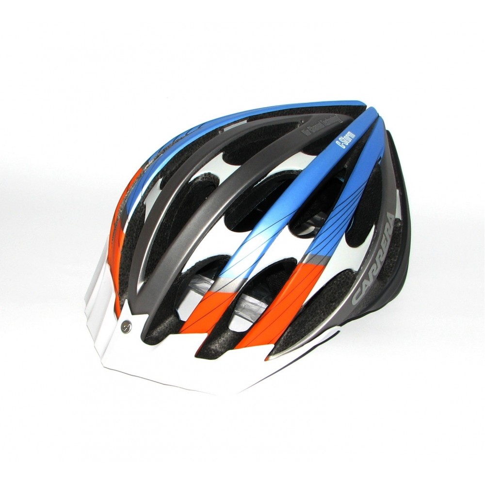 Велошлем CARRERA SF8 C-Storm Black-Blu s.54-57