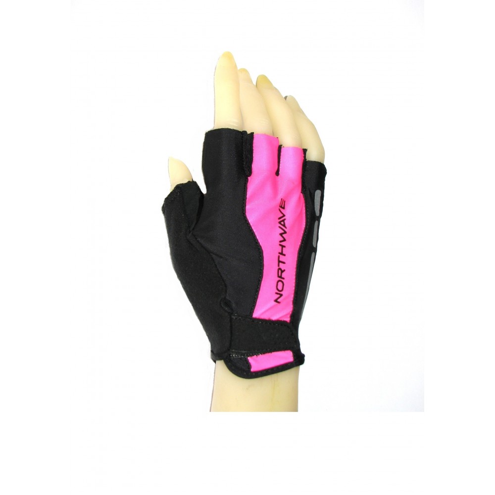 Велоперчатки NORTHWAVE C89172089 BLACK-PINK-FLUO L