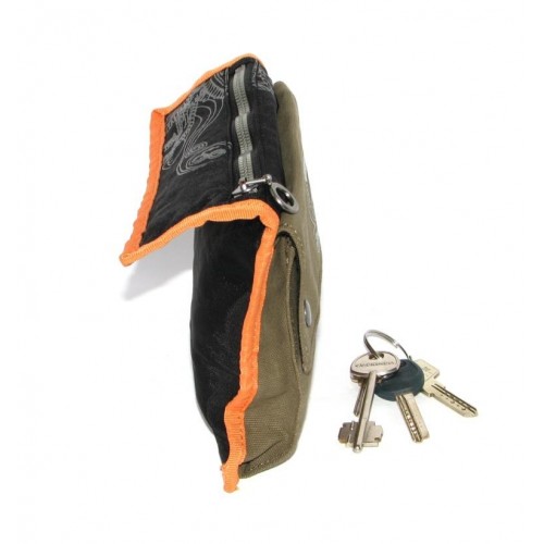 Кошелек INVICTA POUCH SHIBUIA blk-green Кошелек INVICTA POUCH SHIBUIA blk-green