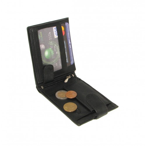 Кошелек мужской Paul Rossi N992L-GTN BLACK Кошелек мужской Paul Rossi N992L-GTN BLACK