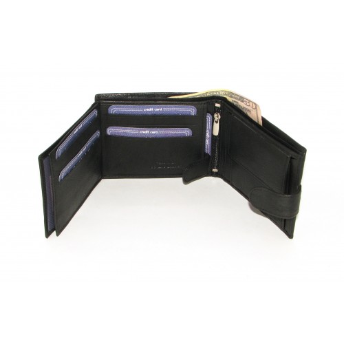 Кошелек мужской Paul Rossi N992L-GTN BLACK Кошелек мужской Paul Rossi N992L-GTN BLACK