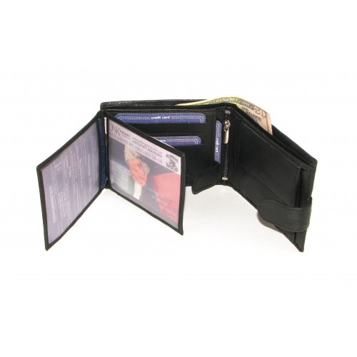 Кошелек мужской Paul Rossi N992L-GTN BLACK Кошелек мужской Paul Rossi N992L-GTN BLACK
