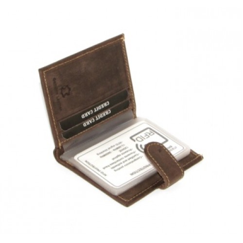 Визитница DNK Leather DNK TW-04-MH BROWN Визитница DNK Leather DNK TW-04-MH BROWN