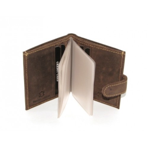 Визитница DNK Leather DNK TW-04-MH BROWN Визитница DNK Leather DNK TW-04-MH BROWN
