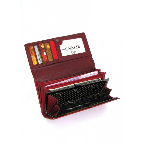 Кошелек женский Cavaldi PX24-CS RED Кошелек женский Cavaldi PX24-CS RED