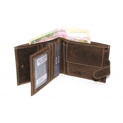 Кошелек мужской Buffalo Wild RM-01L-HBW BROWN Кошелек мужской Buffalo Wild RM-01L-HBW BROWN