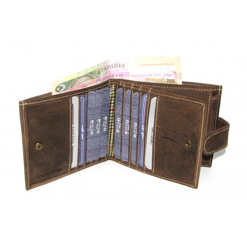 Кошелек мужской Buffalo Wild RM-01L-HBW BROWN Кошелек мужской Buffalo Wild RM-01L-HBW BROWN