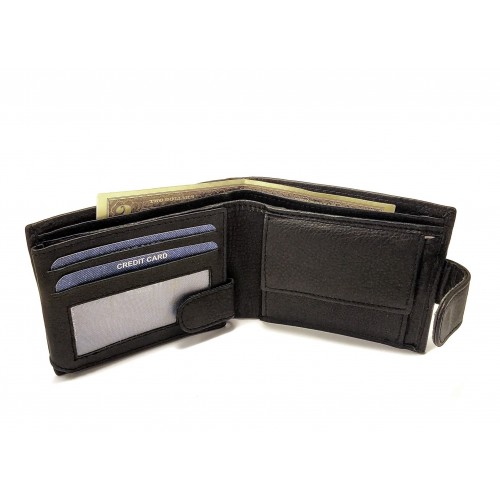 Кошелек мужской DNK Leather N035L-CCF BLACK Кошелек мужской DNK Leather N035L-CCF BLACK