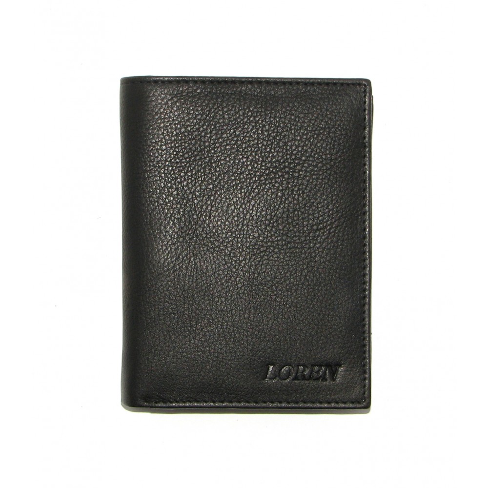 Кошелек мужской Loren N04-ATL BLACK Кошелек мужской Loren N04-ATL BLACK