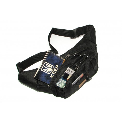 Сумка на пояс (бананка) Rovicky BAG-WB-02-4023 BLACK Сумка на пояс (бананка) Rovicky BAG-WB-02-4023 BLACK