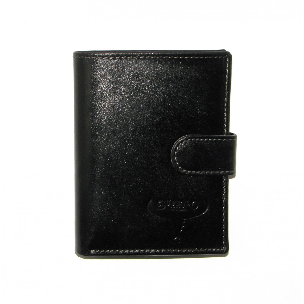 Кошелек мужской Buffalo Wild N4L-CVTB BLACK
