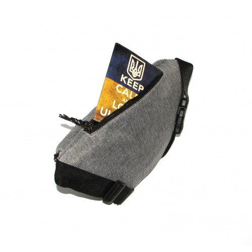 Сумка на пояс (бананка) Rovicky BAG-WB-01-3989 GREY Сумка на пояс (бананка) Rovicky BAG-WB-01-3989 GREY