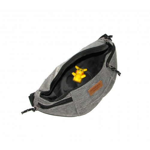 Сумка на пояс (бананка) Rovicky BAG-WB-01-3989 GREY Сумка на пояс (бананка) Rovicky BAG-WB-01-3989 GREY