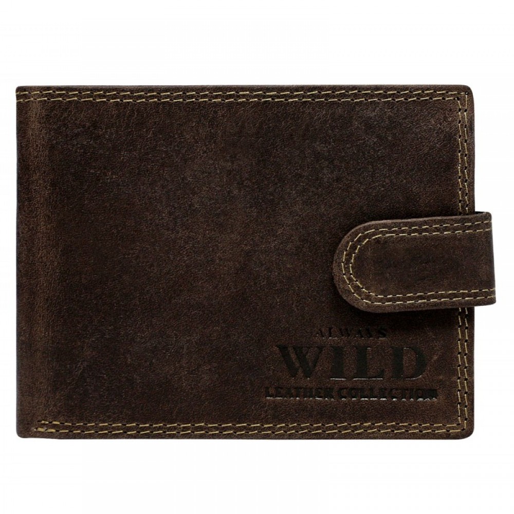 Кошелек мужской Always Wild N1187L-MHU BROWN Кошелек мужской Always Wild N1187L-MHU BROWN