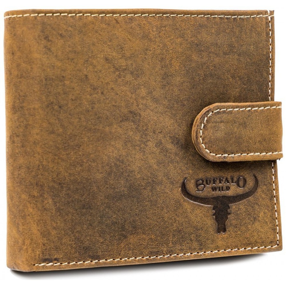 Кошелек мужской Buffalo Wild RM-01L-HBW TAN