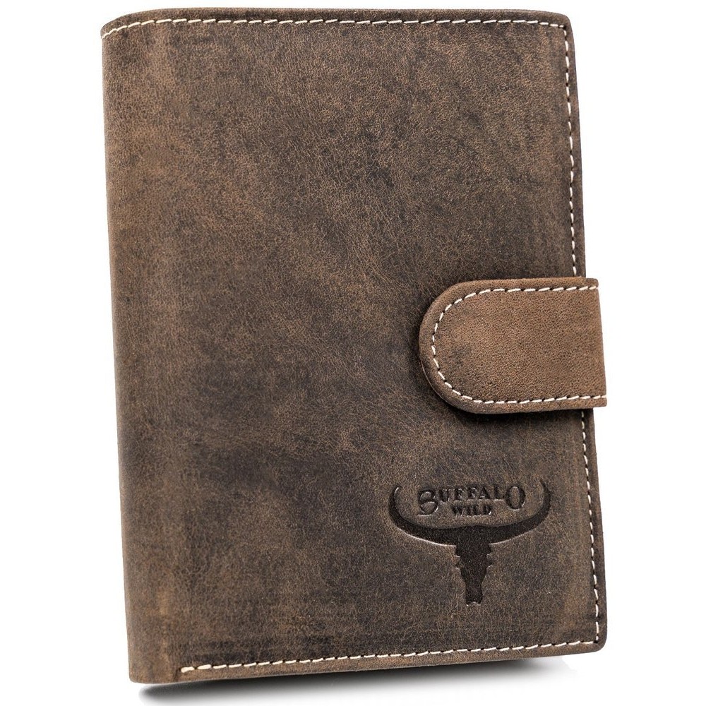 Кошелек мужской Buffalo Wild RM-06L-HBW BROWN