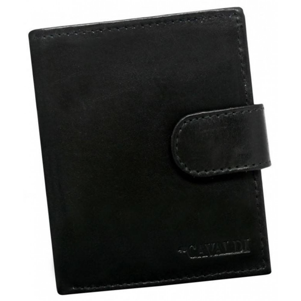 Кошелек мужской Cavaldi N0036L-SCR-CAV BLACK