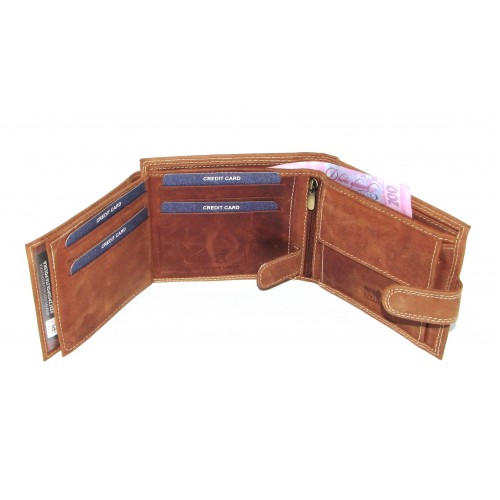 Кошелек мужской DNK Leather N992L-CHM COGNAC Кошелек мужской DNK Leather N992L-CHM COGNAC