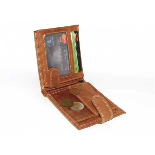 Кошелек мужской DNK Leather N992L-CHM COGNAC Кошелек мужской DNK Leather N992L-CHM COGNAC