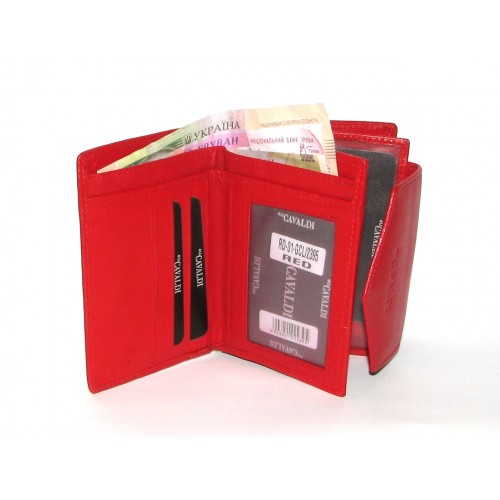 Кошелек женский Cavaldi RD-01-GCL RED Кошелек женский Cavaldi RD-01-GCL RED