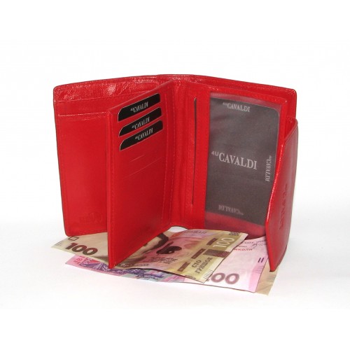 Кошелек женский Cavaldi RD-01-GCL RED Кошелек женский Cavaldi RD-01-GCL RED
