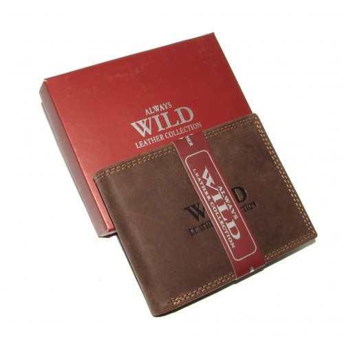 Кошелек мужской Always Wild N1187-MHU BROWN Кошелек мужской Always Wild N1187-MHU BROWN
