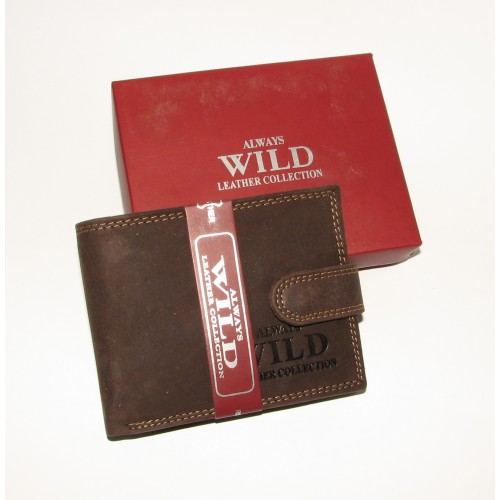 Кошелек мужской Always Wild N1187L-MHU BROWN Кошелек мужской Always Wild N1187L-MHU BROWN