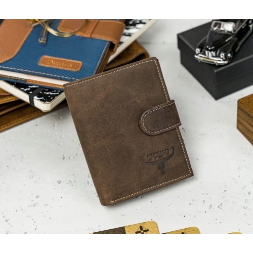 Кошелек мужской Buffalo Wild RM-03L-HBW BROWN Кошелек мужской Buffalo Wild RM-03L-HBW BROWN