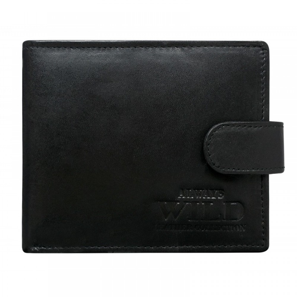 Кошелек мужской  Always Wild N992L-SCR/3155 Black