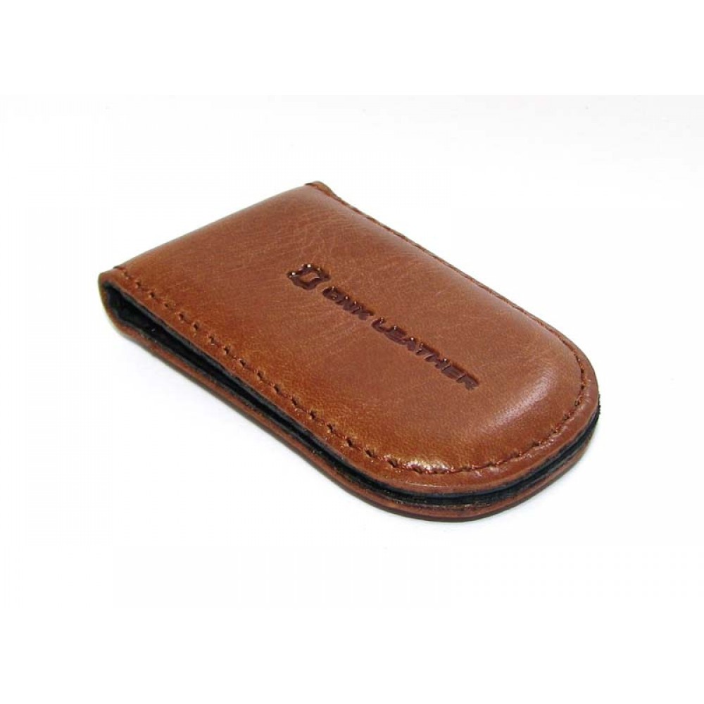Зажим для денег DNK Leather DNK Klip magnes-A col.Foxy рыжий